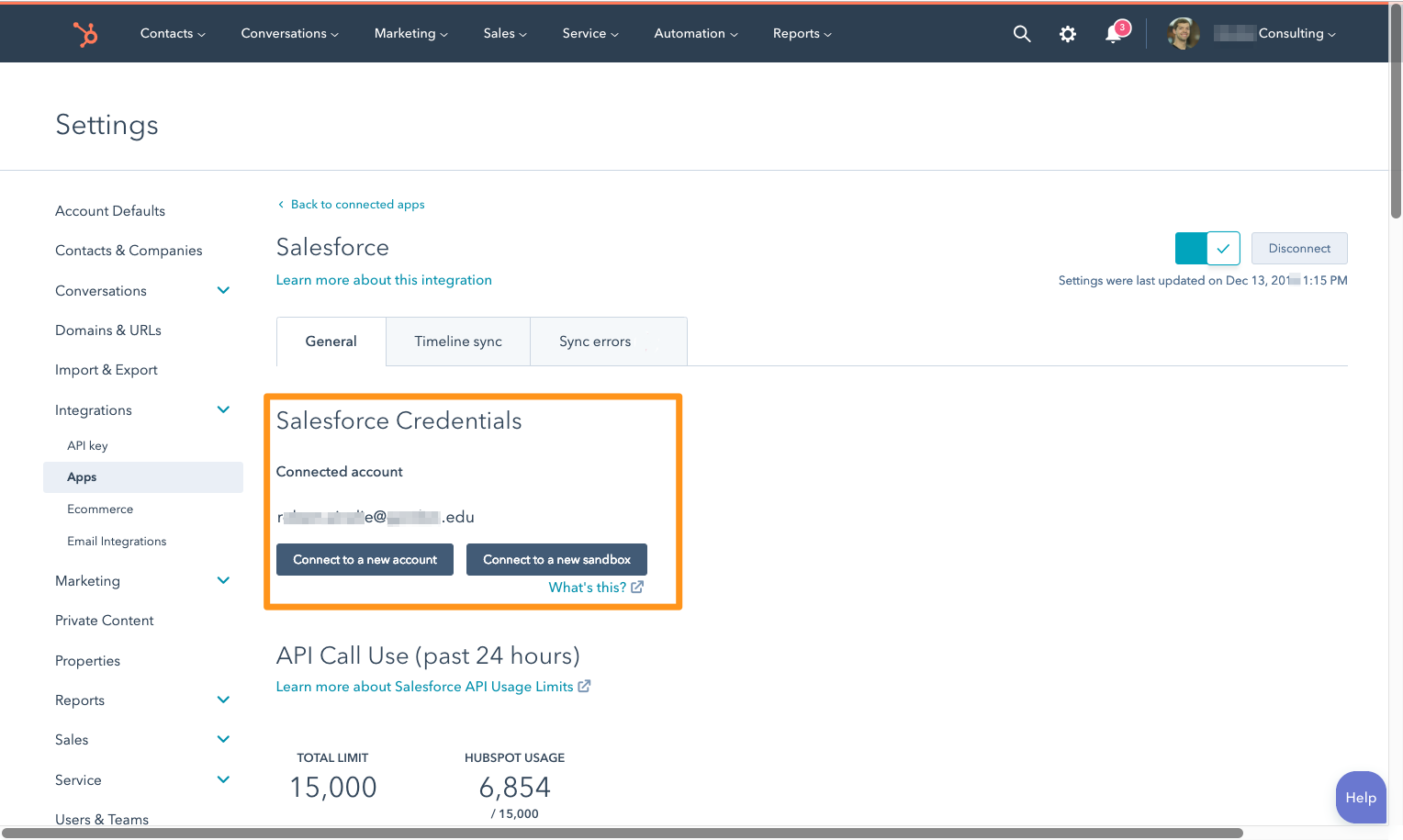 Salesforce Selective Sync