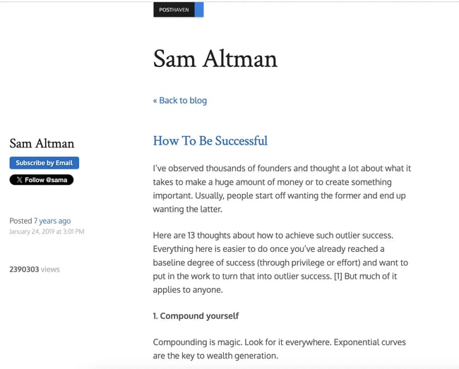 sam altmans how to be successful is essential reading for entrepreneurs