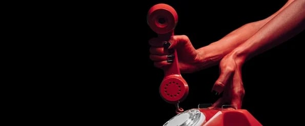 ominous red phone