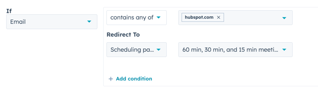 scheduling page
