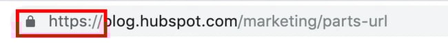 Url parts: scheme protocol