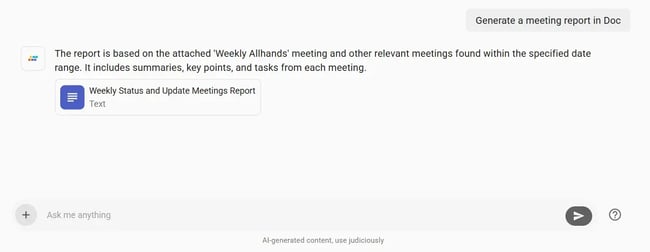 sembly generates meeting report, ai tools for b2b marketing