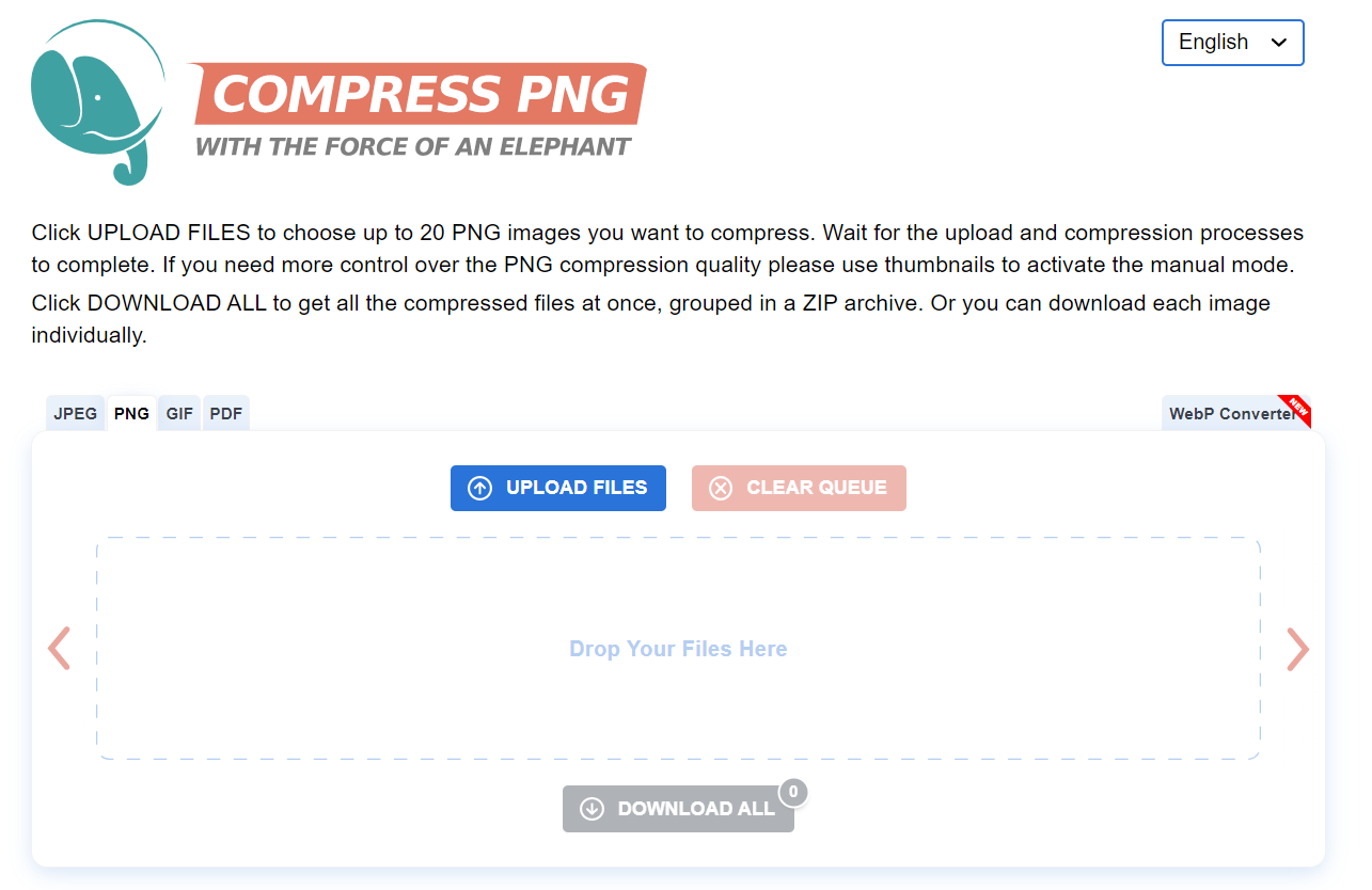 Compress PNG  SEO automation tools