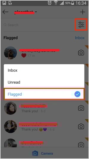 Instagram Flagging