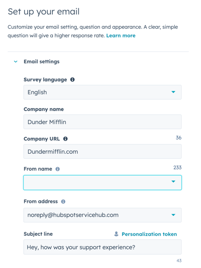 set up your email