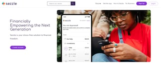 Sezzle buy now pay later site