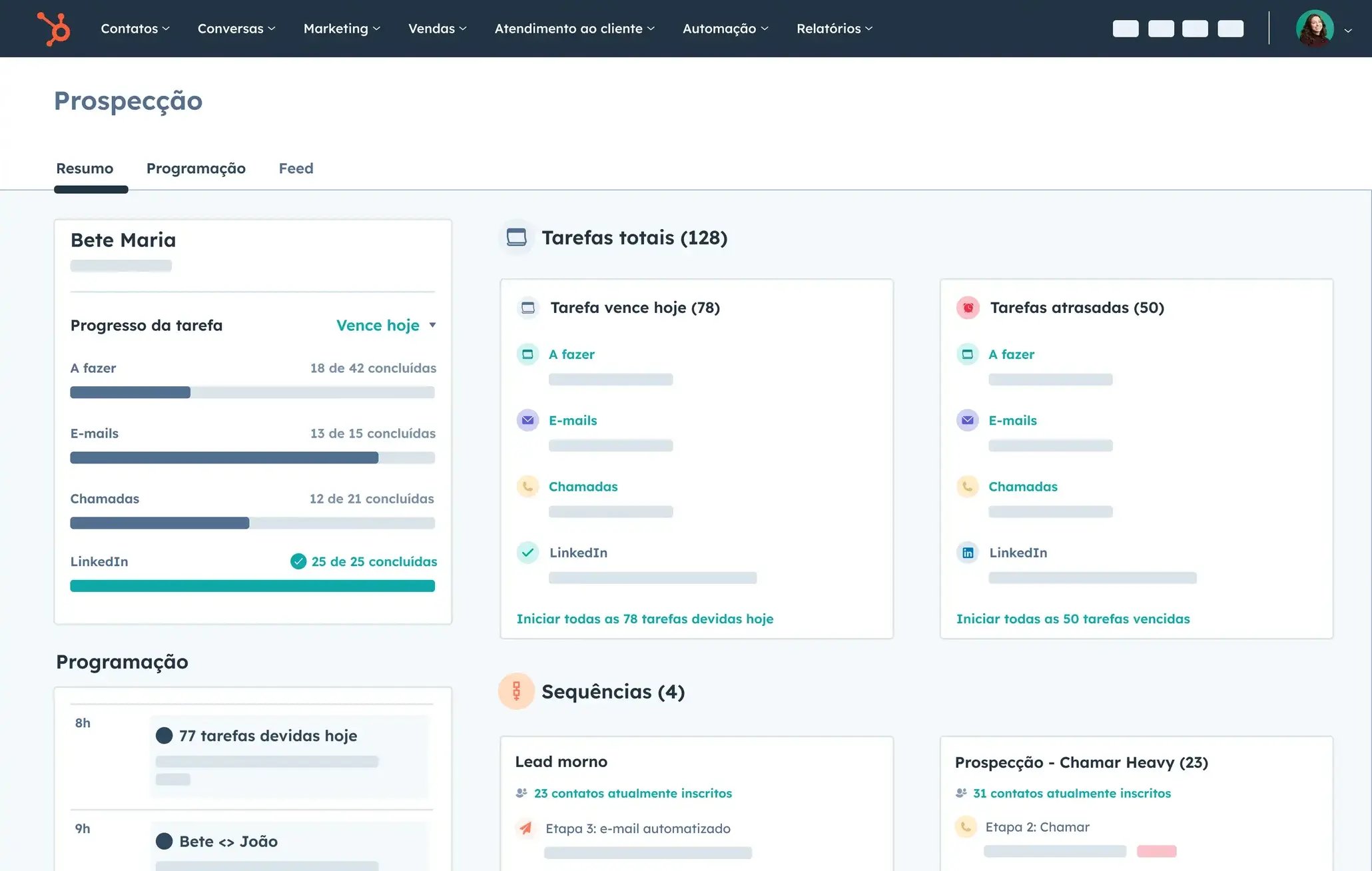 Webinar | Demonstração ao Vivo: otimizando vendas com o Sales Hub