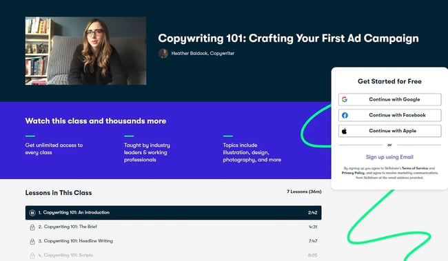 Image of the Crafting your first ad campaign course
