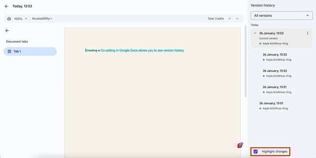 slack channel screenshot