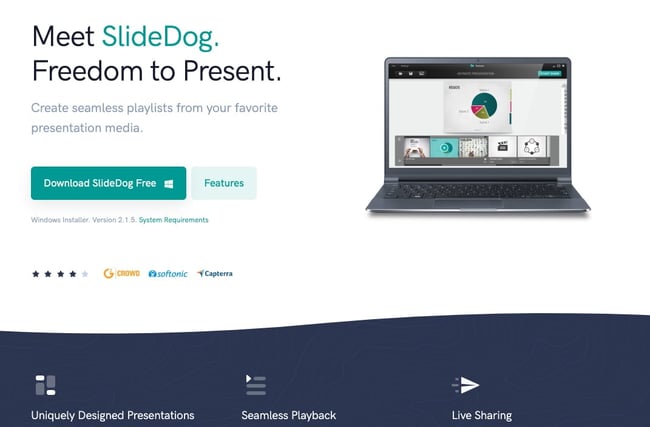 canva visual presentation tool best presentation software: slidedog