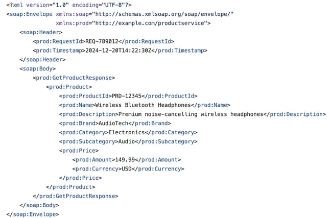 soap data structure, rest vs. soap api