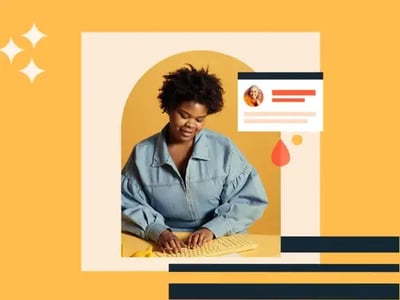marketer researching social media image sizes