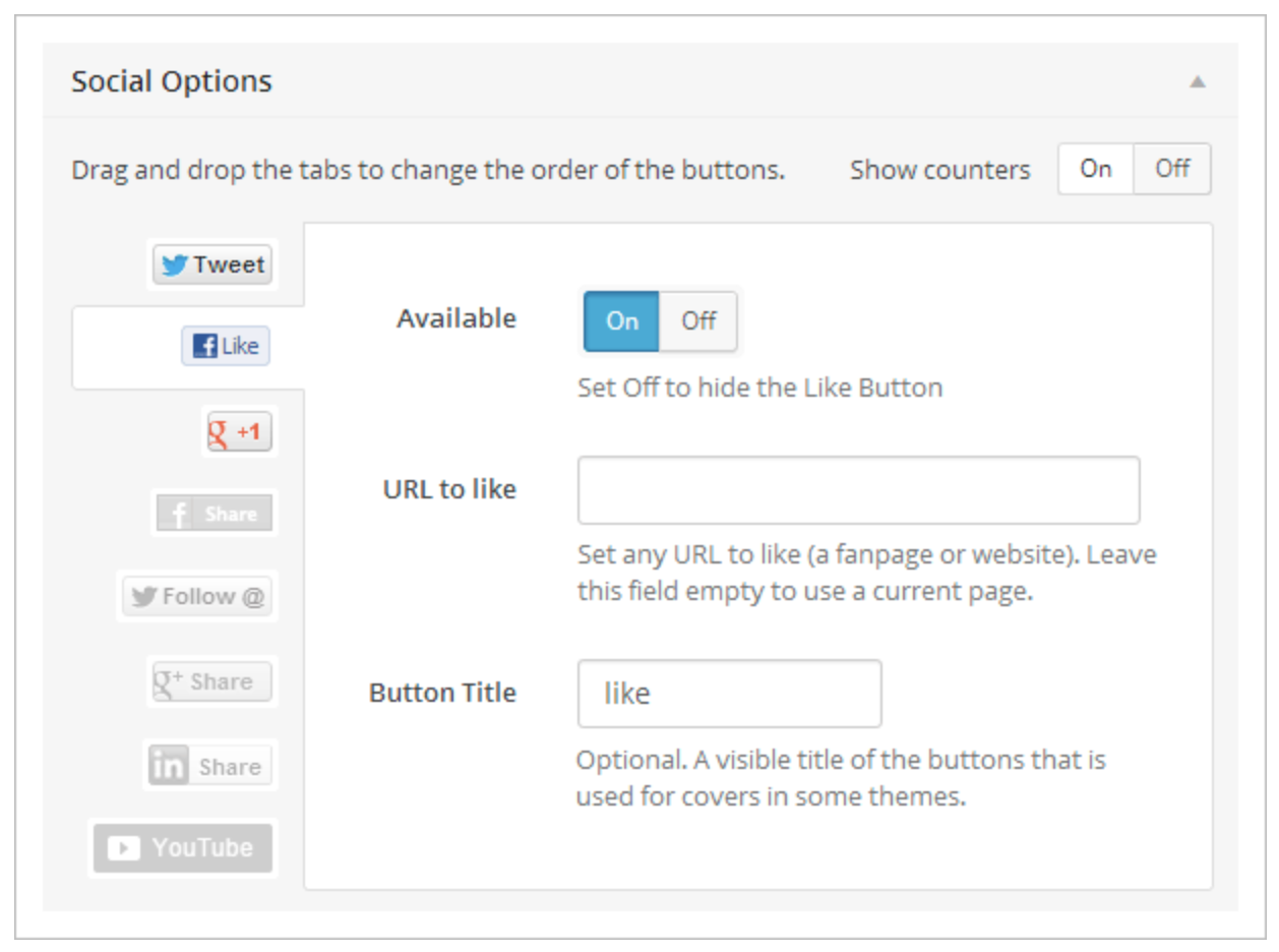 social network settings social locker wordpress plugin