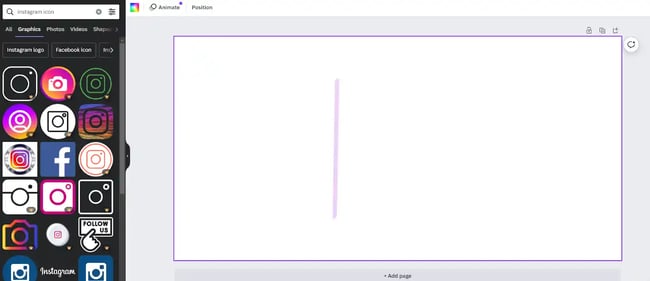 blank template to help visualize email signature