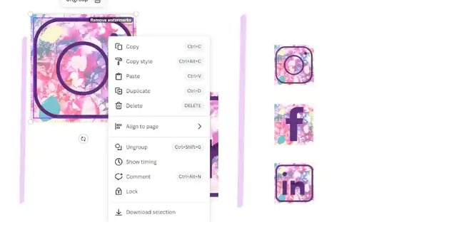 replacing social icons