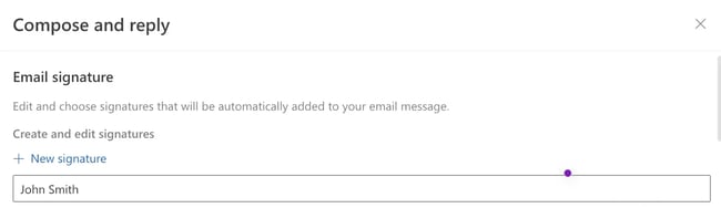 Email Signature