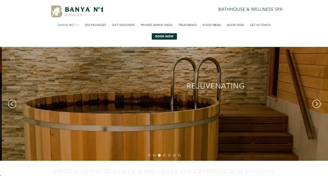 spa website, banya