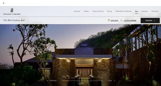 spa website, nusa dua