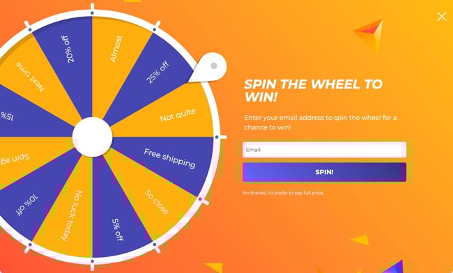 Ejemplo de CTA para registros de gamificación: Optimon