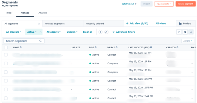 static vs dynamic lists, email list dynamic