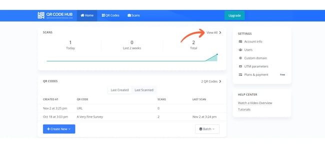 how to make a survey with a qr code, qr code analytics