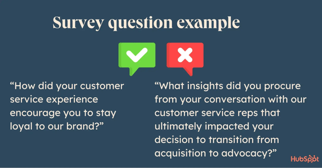 keeping the wordings simple : survey design question example