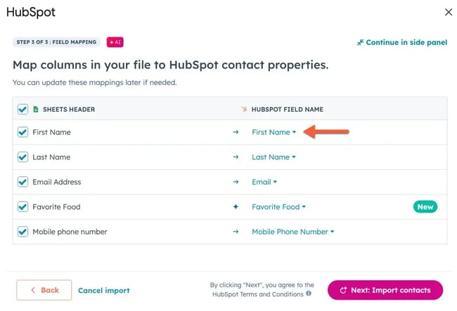syncing contact data to google sheets using hubspot��s free tool.