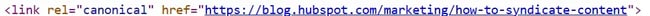 syndicated content, duplicate content