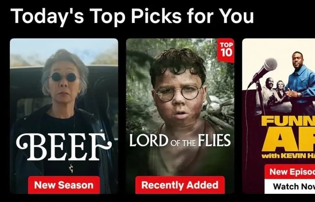 target marketing, netflix