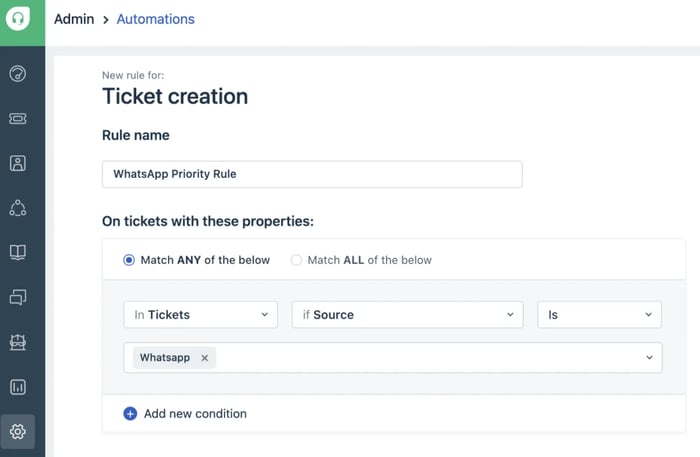 ticketing system: Freshdesk