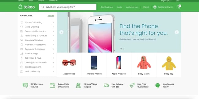 wordpress affiliate marketing themes; Tokoo