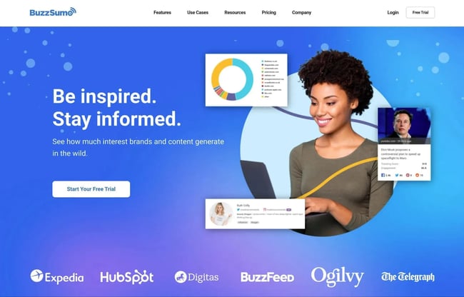 tools for bloggers, buzzsumo