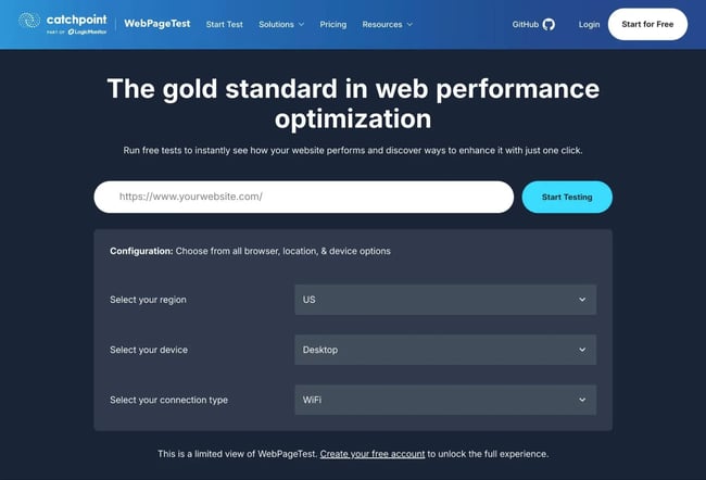 tools for bloggers, catchpoint