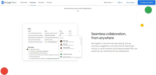 tools for bloggers, googledocs