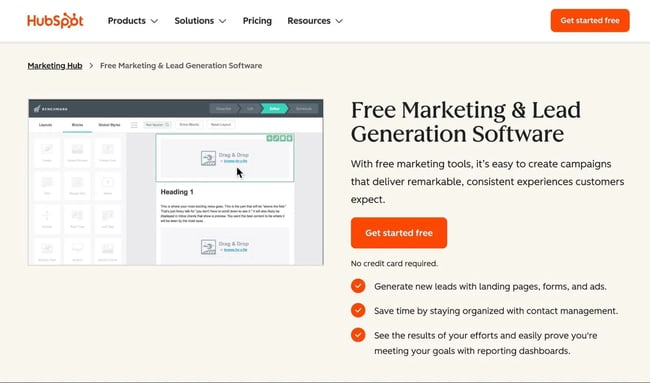 tools for bloggers, hubspot