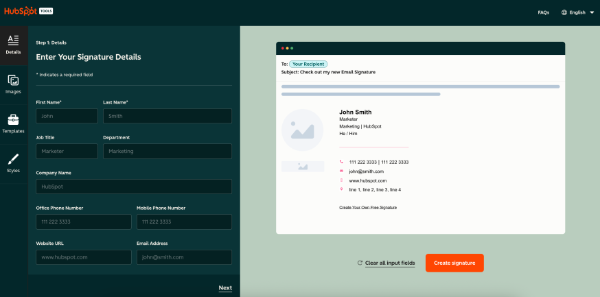 HubSpot E-Mail-Signatur erstellen: Schritt-für-Schritt