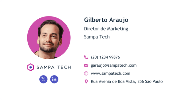 Exemplo de Assinatura 1