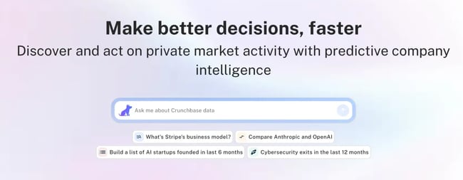 top sales prospecting tool, crunchbase