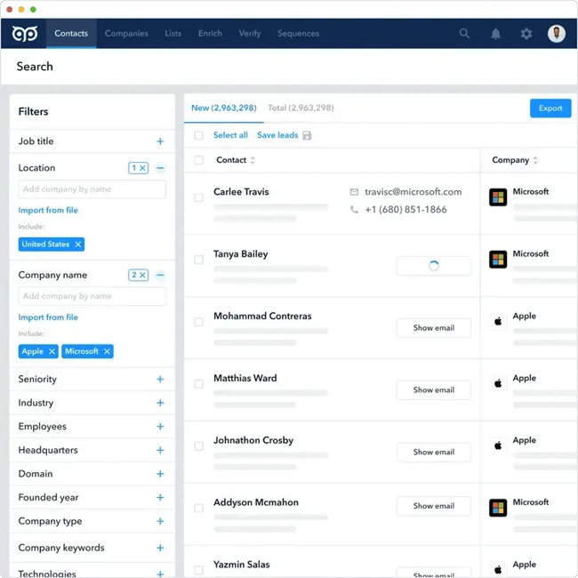 top sales prospecting tool, getprospect