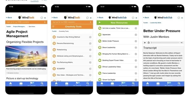 top apps for sales reps, Mindtools 