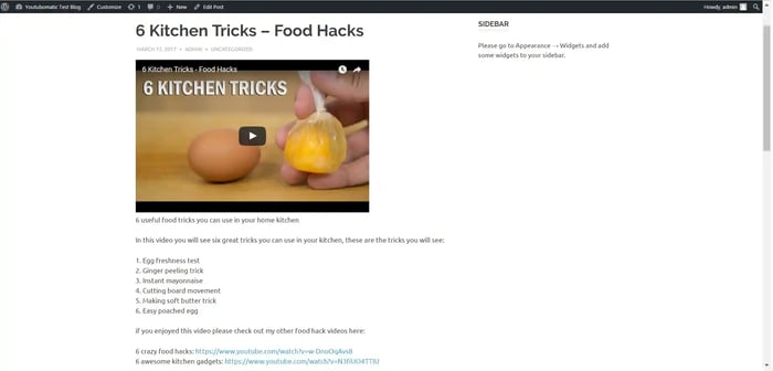 Youtubomatic Autoblogging WordPress plugin