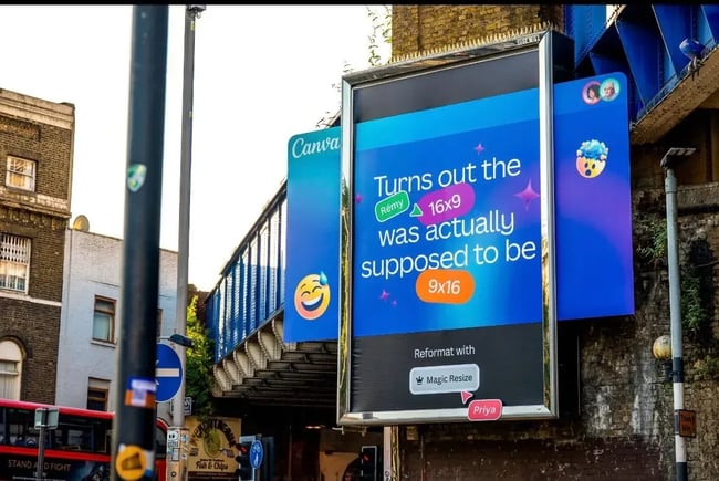 traditional marketing vs digital marketing – canva’s create real magic campaign
