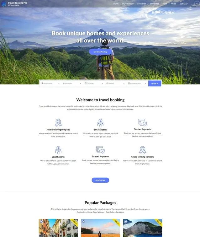 travel booking pro