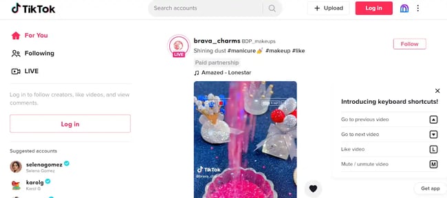 Twitter alternatives for customer service, TikTok