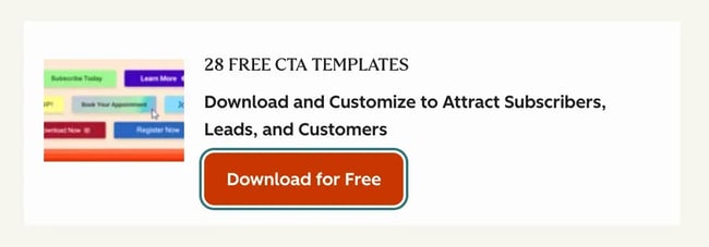 types of CTAs, Lead Generation CTA, Hubspot