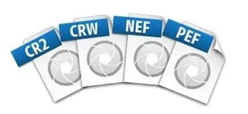 types of image file, types