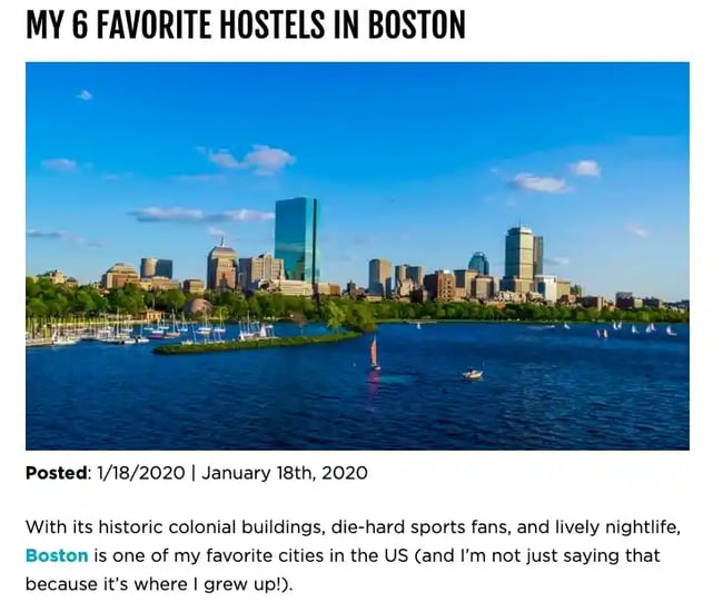 travel blogs