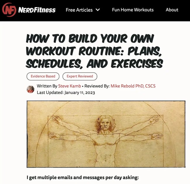 health and fitness blogs