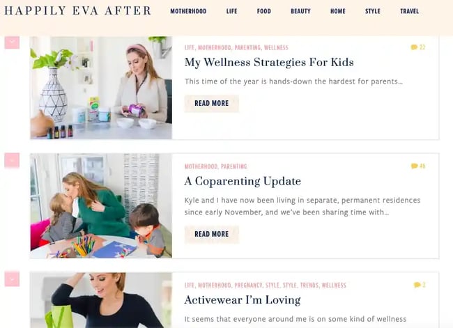parenting blogs