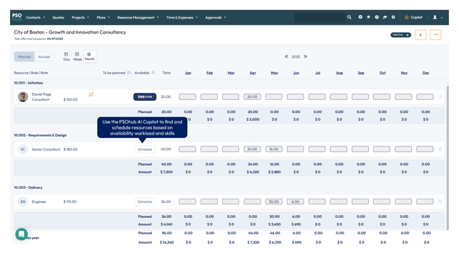 PSOhub PM Tool